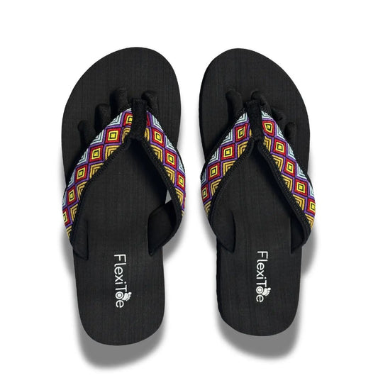 FlexiToe Flow - Retro Squares