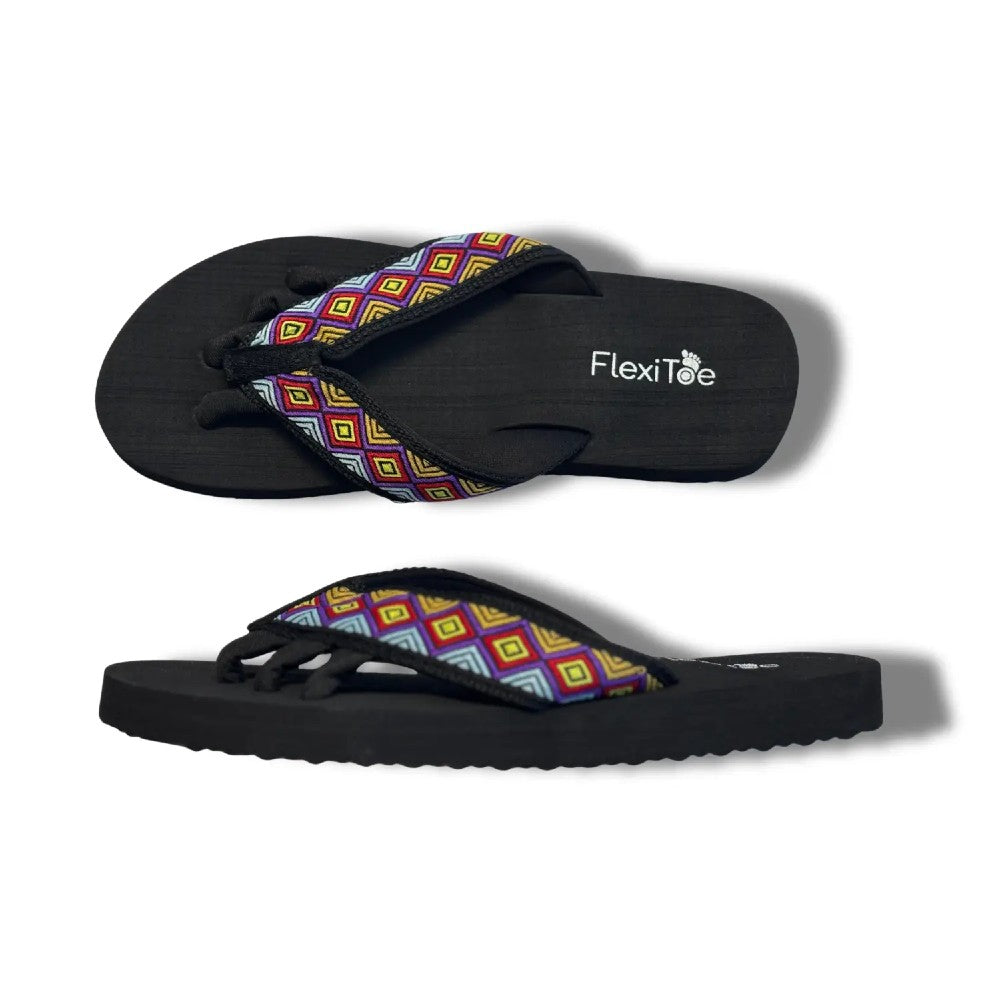 FlexiToe Flow - Retro Squares